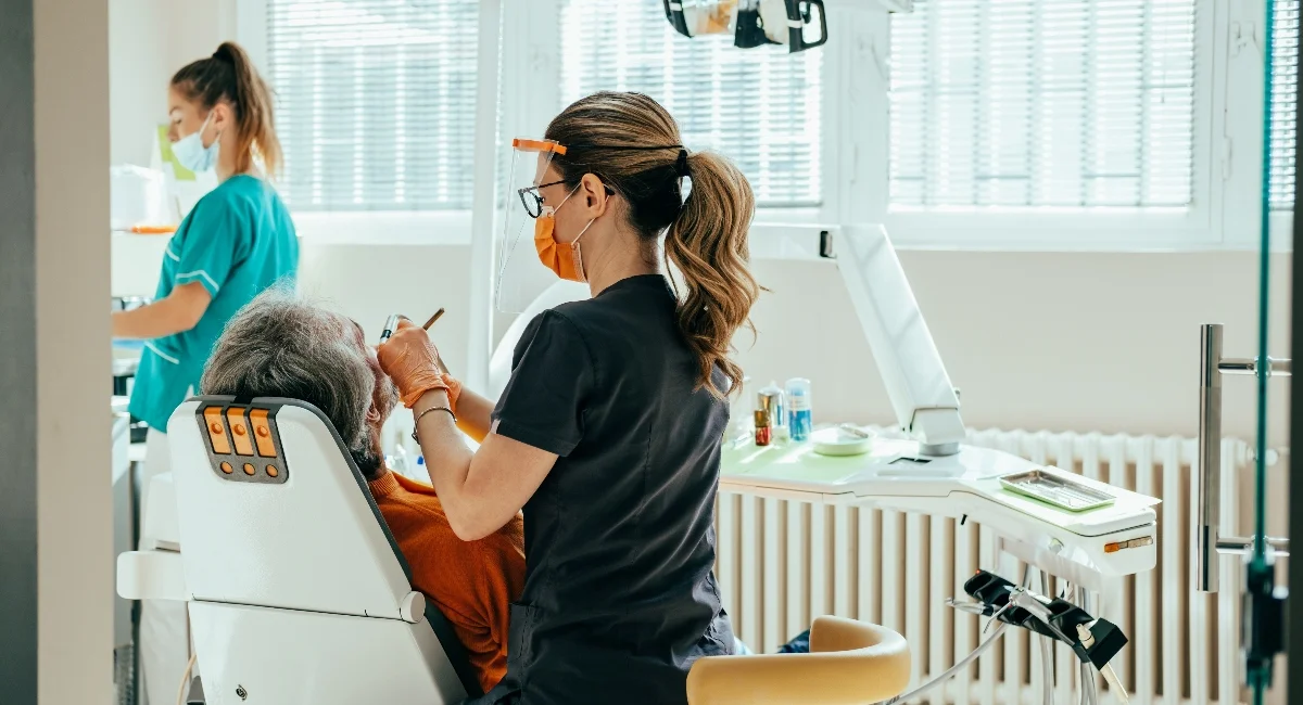 Dental hygienists at California Correctional Facilities